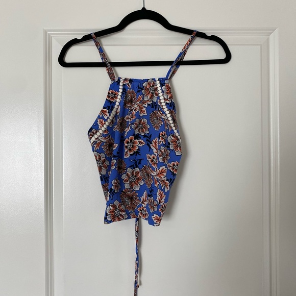 Dance & Marvel Floral Halter Top Size Small New without Tags - Picture 8 of 11